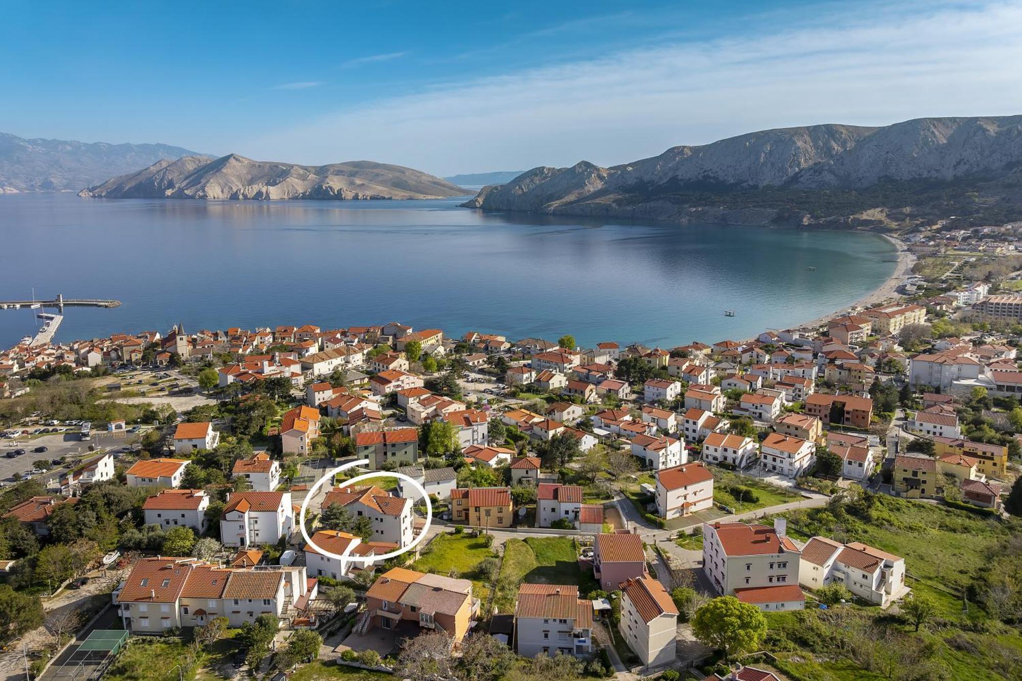 Apartments Vladan With Terrace Baška Exterior foto